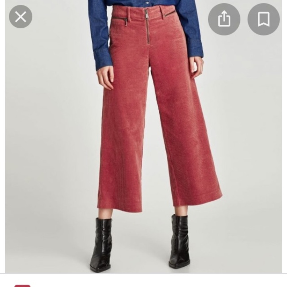 Zara Women’s Corduroy Culottes